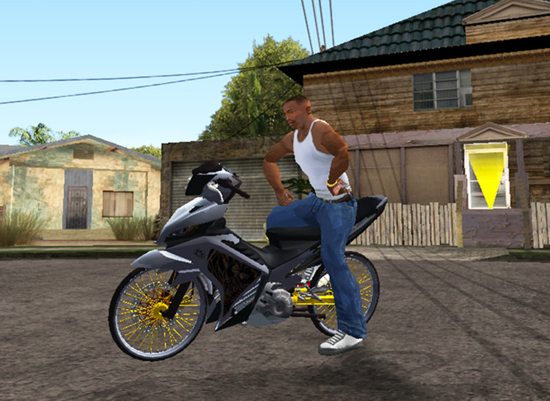 GTA San Andreas New Bikes ifp New Style Mod - GTAinside.com
